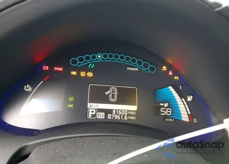 2013 Nissan Leaf S из США, поврежденный, VIN 1N4AZ0CP0DC418216